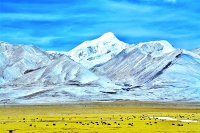 西藏：雪域高原繪出發(fā)展新畫(huà)卷